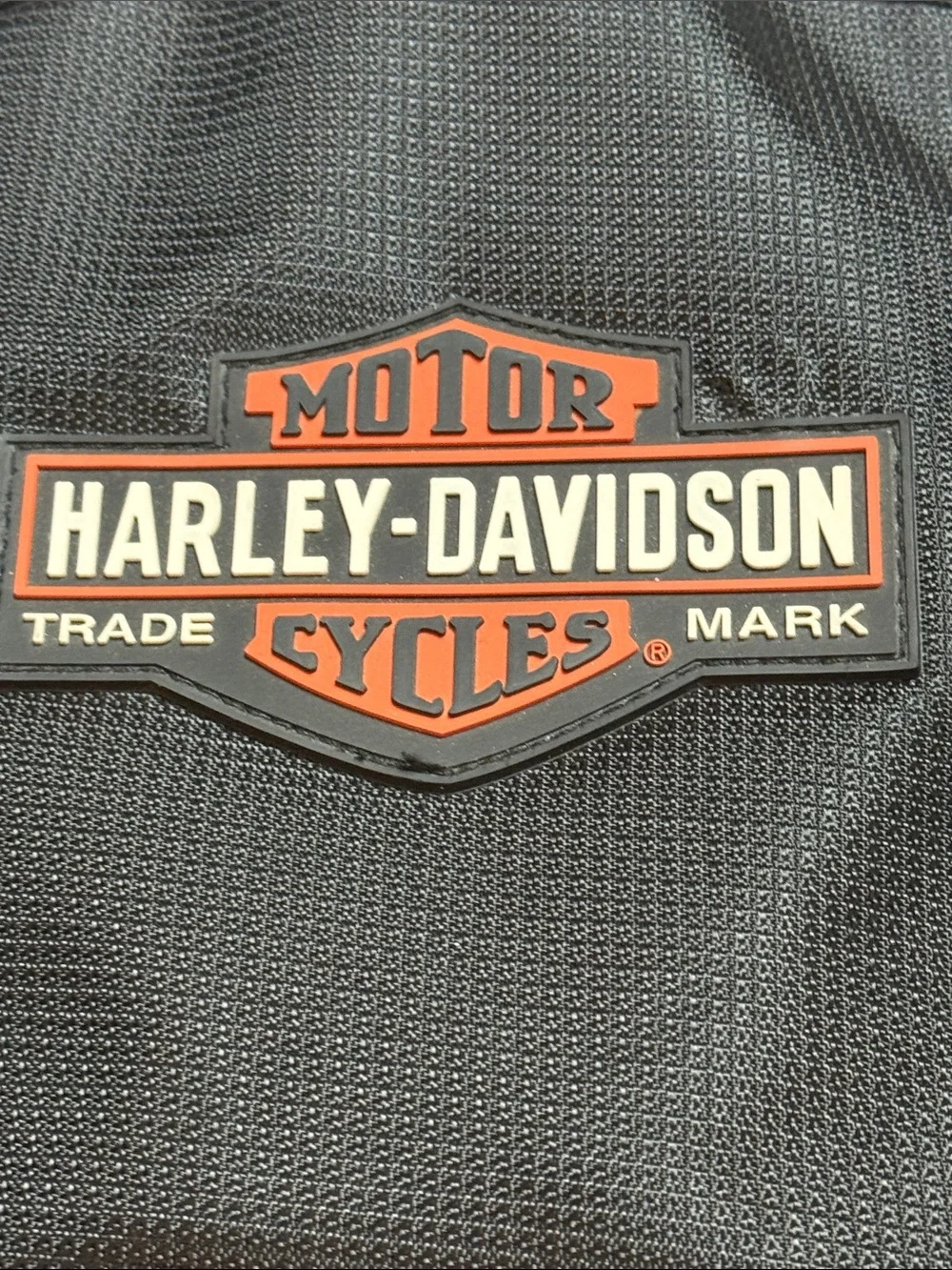 Harley Davidson Vintage Bar & Shield Voyager Black Nylon Unisex Backpack